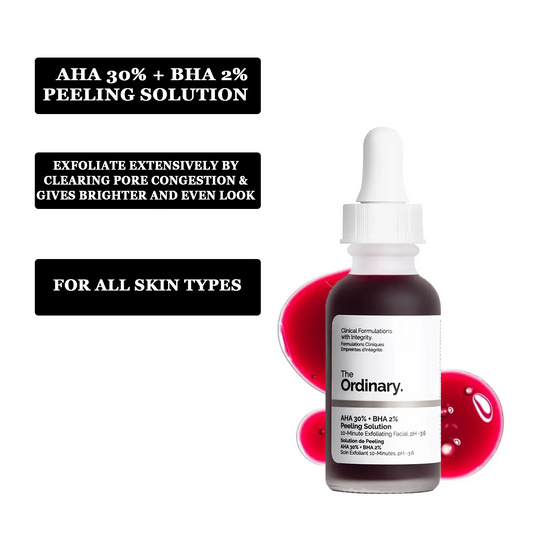 Niacinamide 10% Zinc 1% + Peeling Solution AHA 30% BHA 2%  Combo